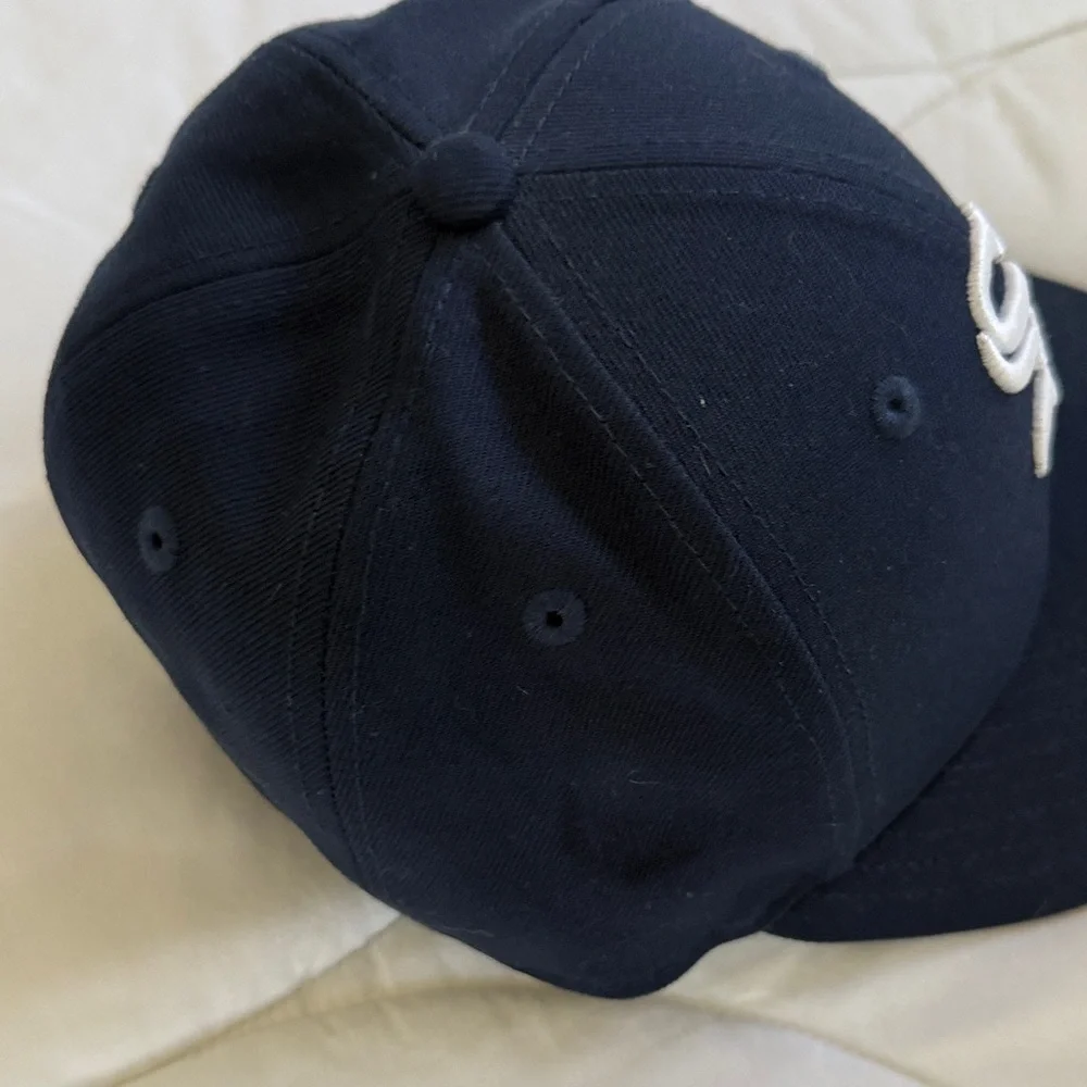 New Era Navy Fitted White Sox Cap - Picture 6 of 9